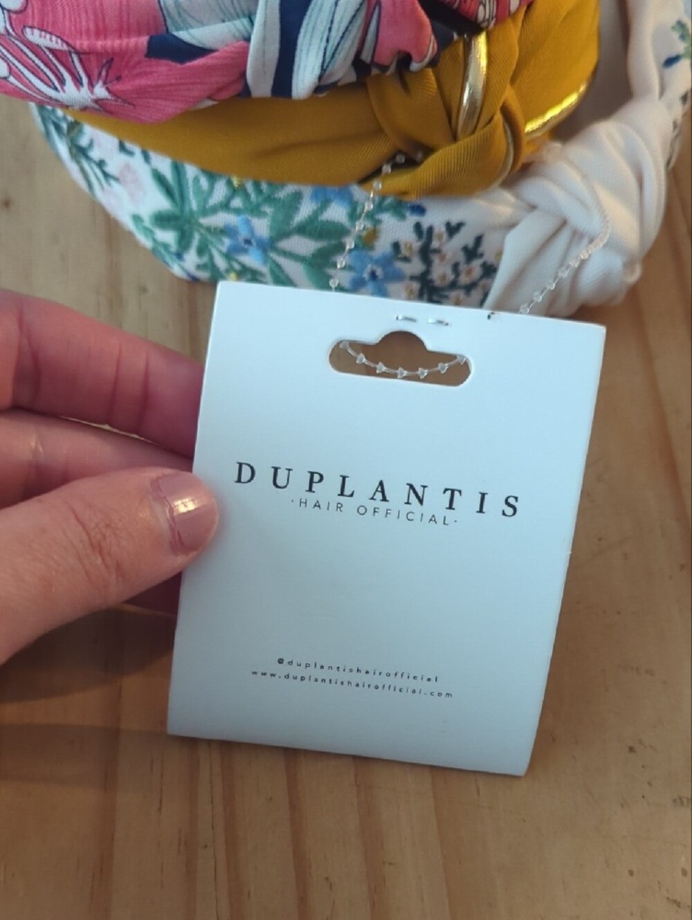 Duplantis Hair Official Headband Lot Assorted Textiles - Picture 7 of 7